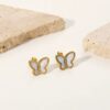1709 Gold Plated Necklace & Earrings