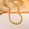 1703 Gold Plated Necklace & Bracelet
