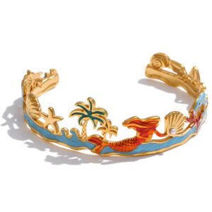 1715 Gold Plated Bangle