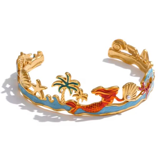 1715 Gold Plated Bangle