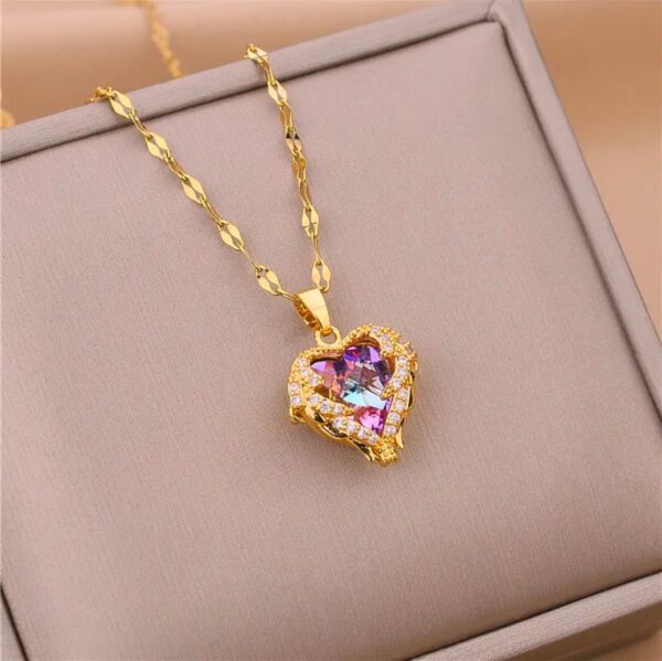 1685 Gold Plated Necklace - Image 4