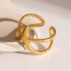 1687 Gold Plated Ring