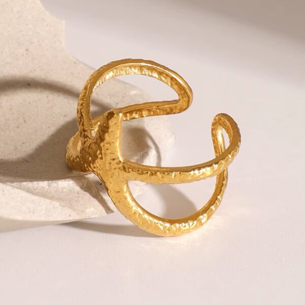 1687 Gold Plated Ring