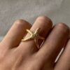 1687 Gold Plated Ring