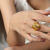 1734 Gold Plated Ring