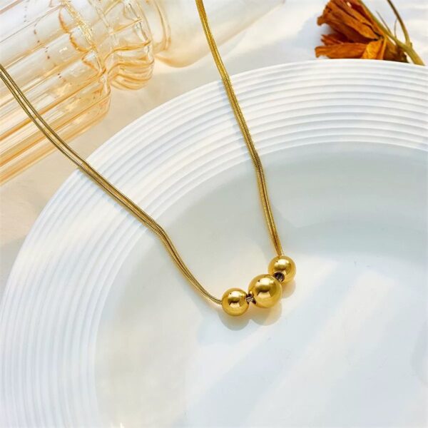 1736 Gold Plated Necklace - Image 3