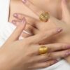 1734 Gold Plated Ring