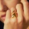 1732 Gold Plated Ring