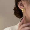 1738 Gold Plated Earrings