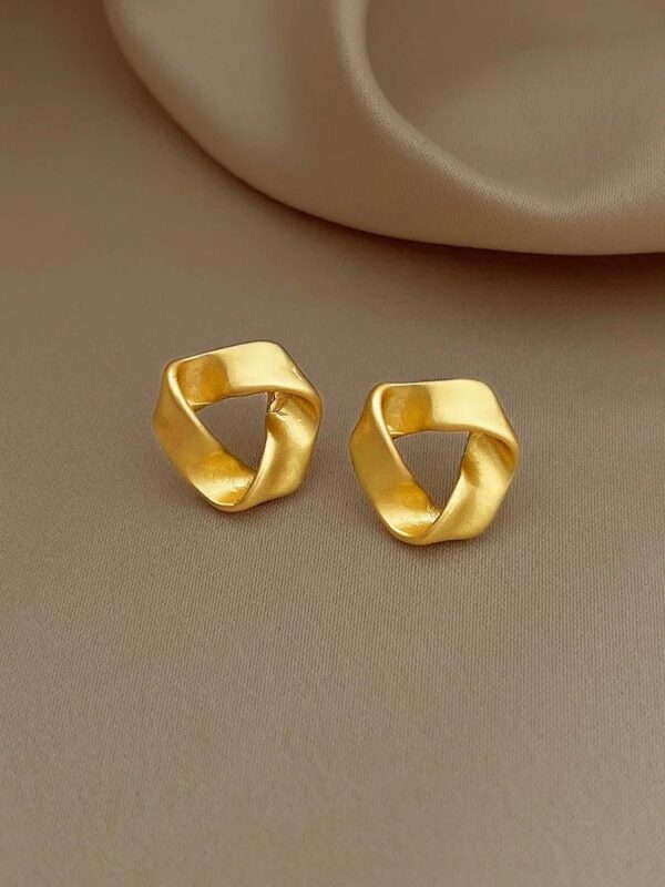 1738 Gold Plated Earrings - Image 5