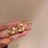 1738 Gold Plated Earrings