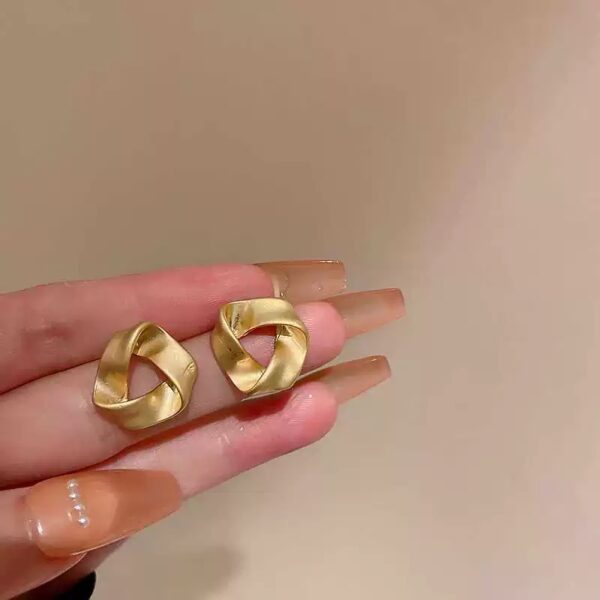 1738 Gold Plated Earrings - Image 2