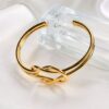 1746 Gold Plated Bangle