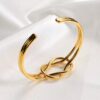 1746 Gold Plated Bangle