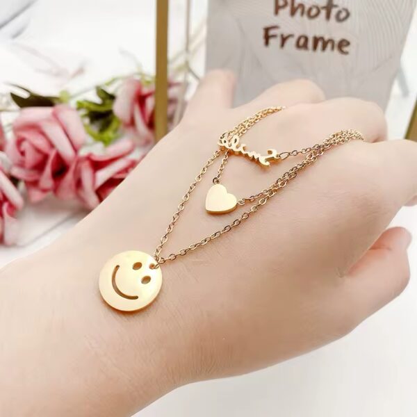 1745 Gold Plated Necklace - Image 3