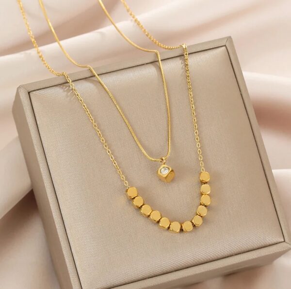 1744 Gold Plated Necklace