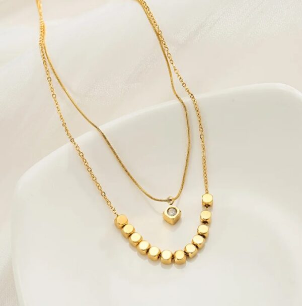1744 Gold Plated Necklace - Image 2