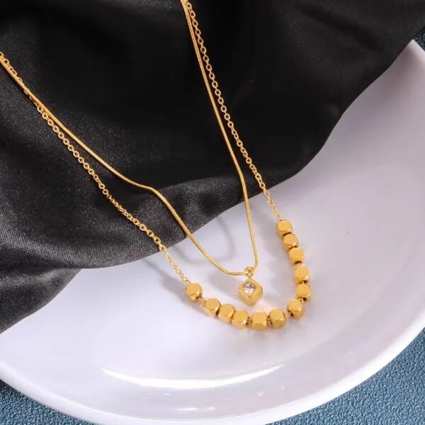 1744 Gold Plated Necklace - Image 5