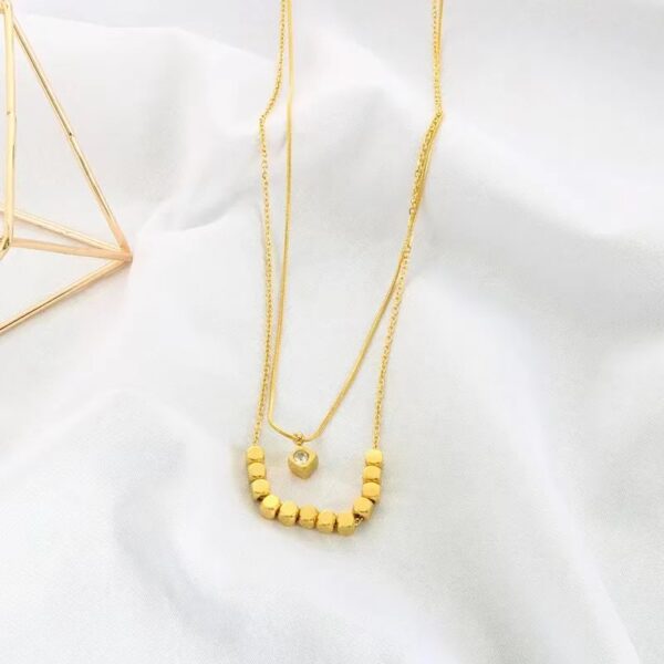 1744 Gold Plated Necklace - Image 8