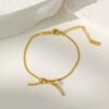 1741 Gold Plated Anklet
