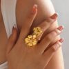 1750 Gold Plated Ring