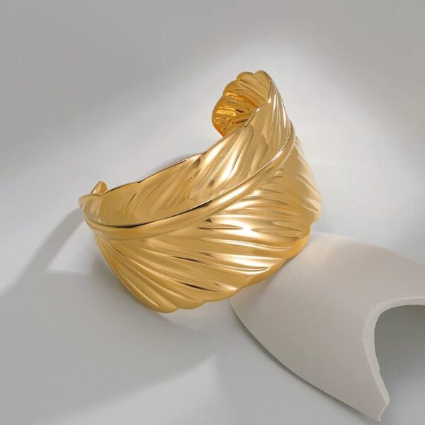 1761 Gold Plated Bangle - Image 2