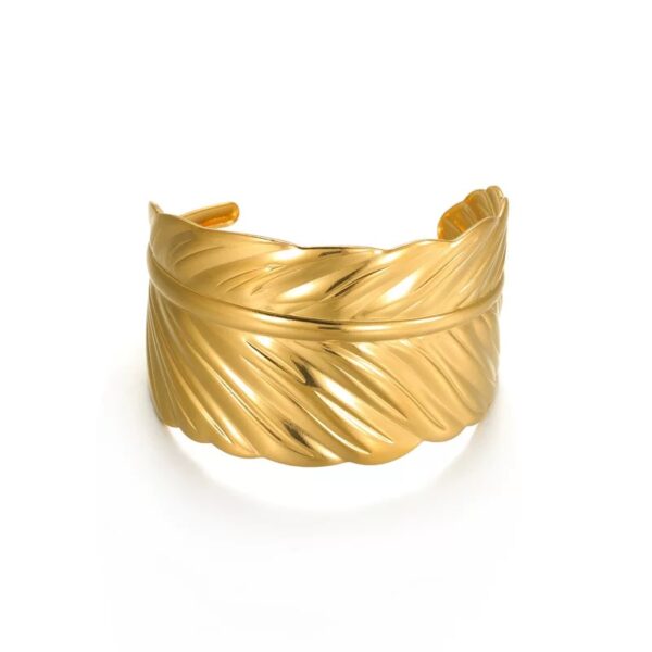 1761 Gold Plated Bangle - Image 4
