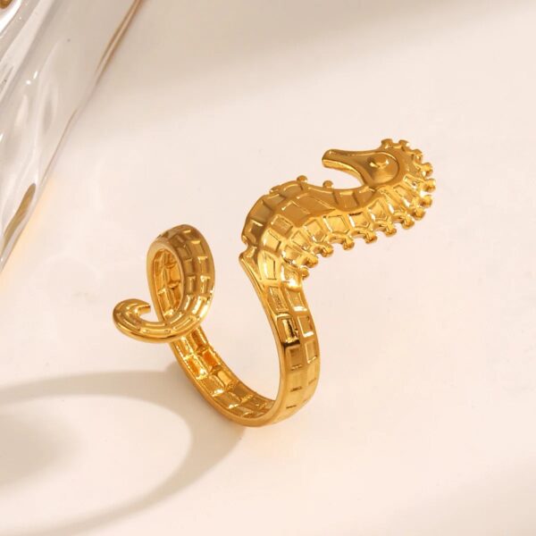 1749 Gold Plated Ring - Image 7