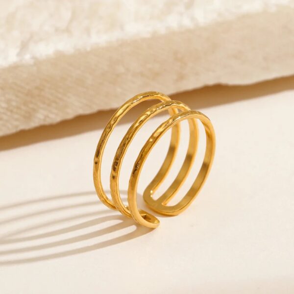 1755 Gold Plated Ring - Image 3