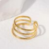 1755 Gold Plated Ring