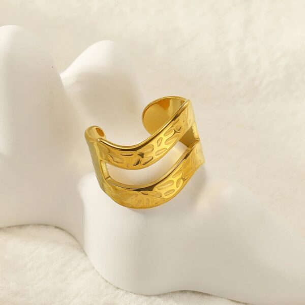 1754 Gold Plated Ring - Image 3