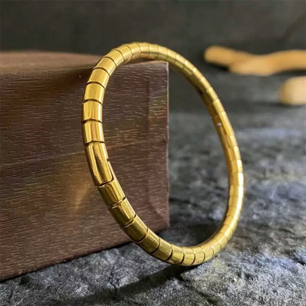 1760 Gold Plated Bangle - Image 4