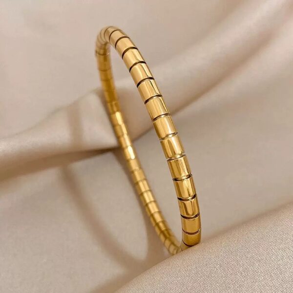 1760 Gold Plated Bangle - Image 3
