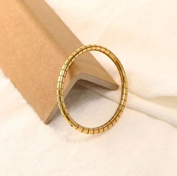 1760 Gold Plated Bangle - Image 6