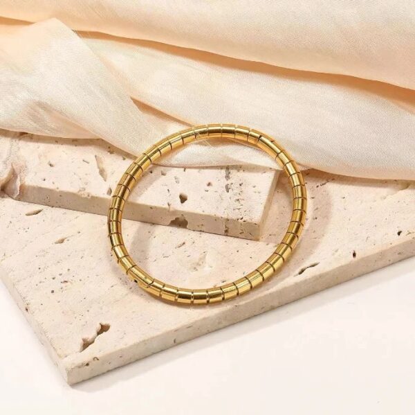 1760 Gold Plated Bangle - Image 5