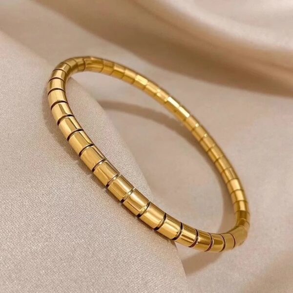 1760 Gold Plated Bangle - Image 2