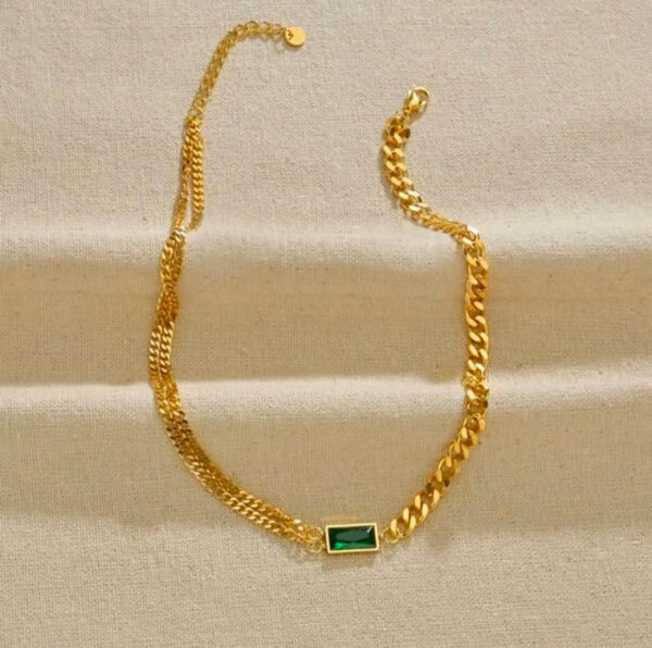 1767 Gold Plated Necklace & Bracelet - Image 4