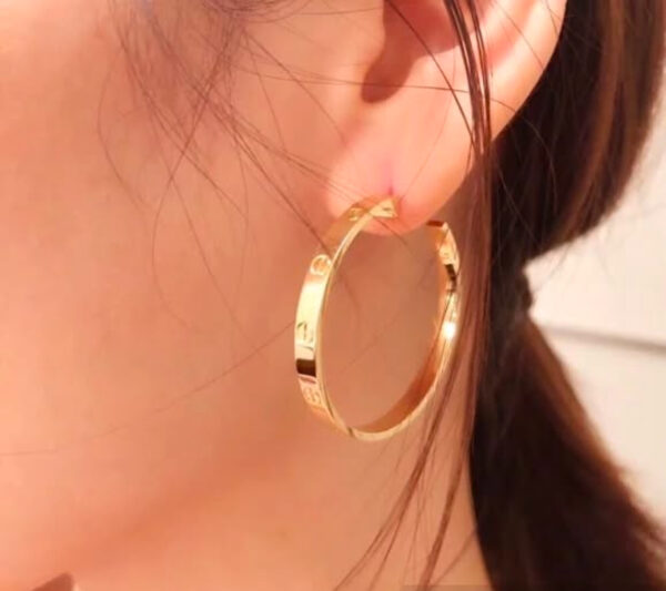 1770 Gold Plated Earrings - Image 3