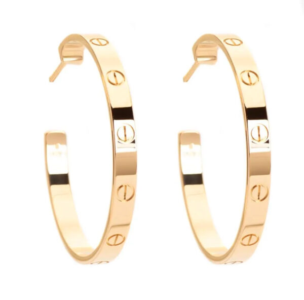 1770 Gold Plated Earrings - Image 4