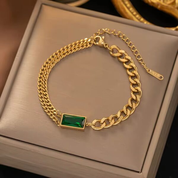 1767 Gold Plated Necklace & Bracelet - Image 11