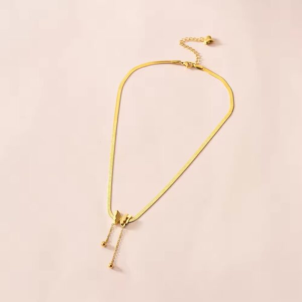 1762 Gold Plated Necklace - Image 7