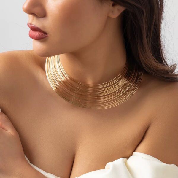 1771 Gold Plated Choker - Image 3