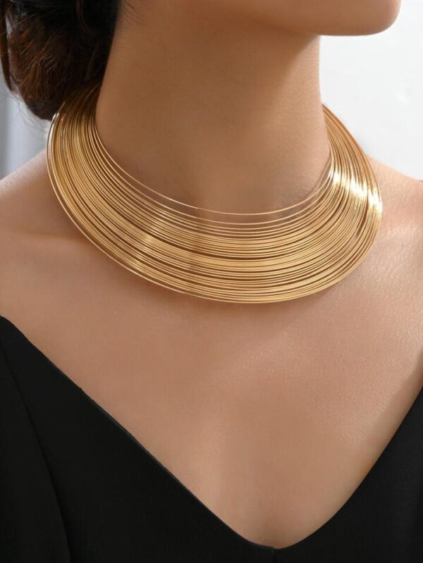 1771 Gold Plated Choker - Image 2