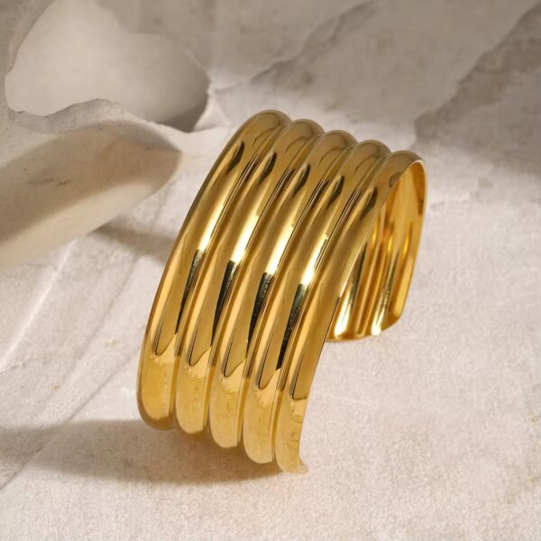 1778 Gold Plated Bangle - Image 2