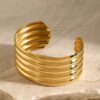 1778 Gold Plated Bangle