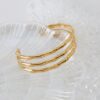 1776 Gold Plated Bangle