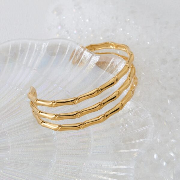 1776 Gold Plated Bangle - Image 2