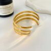1781 Gold Plated Bangle