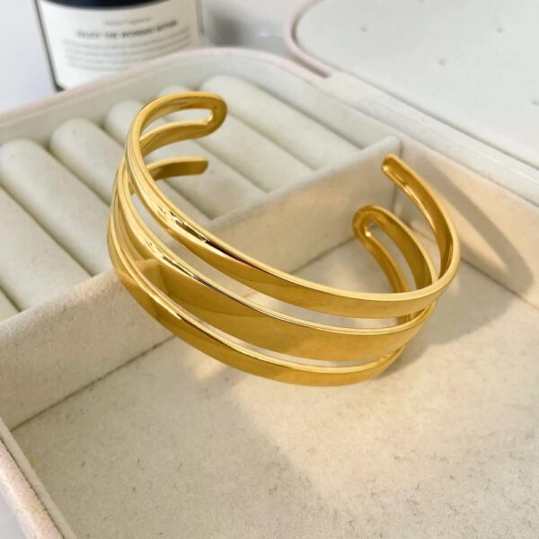 1781 Gold Plated Bangle - Image 3