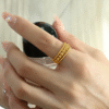 1787 Gold Plated Ring
